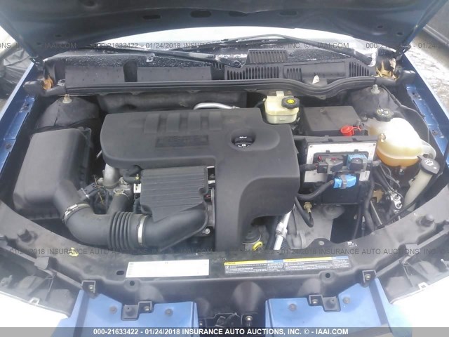 1G8AJ55F26Z122787 - 2006 SATURN ION LEVEL 2 Mavi foto 10