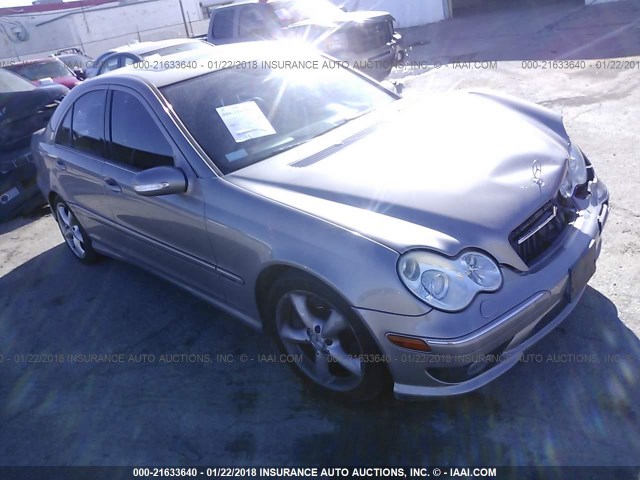 WDBRF52H76F802247 - 2006 MERCEDES-BENZ C GENERATION 2006 230 SILVER photo 1