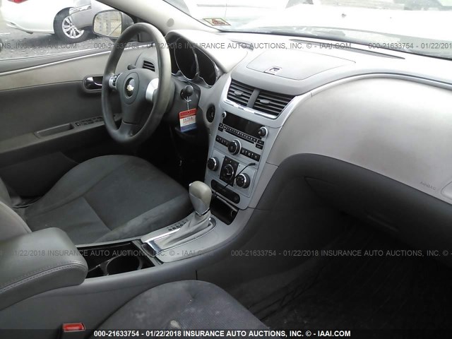 1G1ZB5EB1A4158178 - 2010 CHEVROLET MALIBU LS BLUE photo 5