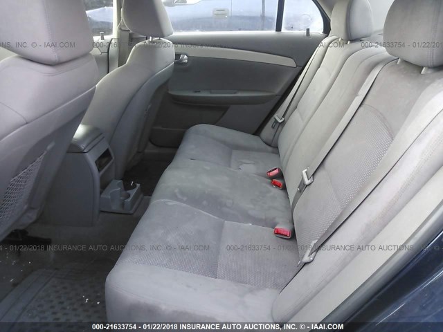 1G1ZB5EB1A4158178 - 2010 CHEVROLET MALIBU LS BLUE photo 8