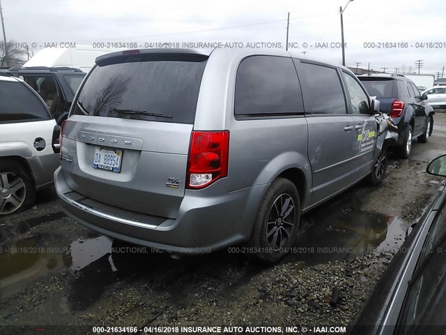 2C4RDGEG1GR279579 - 2016 DODGE GRAND CARAVAN R/T GRAY photo 4