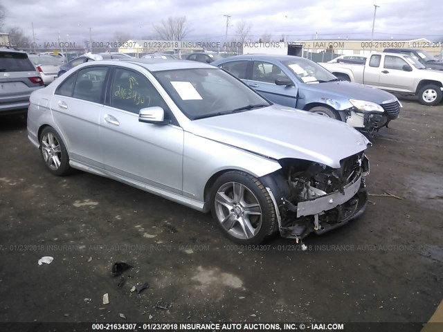 WDDGF8BB2AF452997 - 2010 MERCEDES-BENZ C 300 4MATIC SILVER photo 1