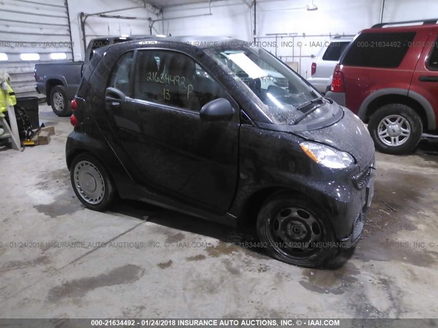 WMEEJ3BA7DK627901 - 2013 SMART FORTWO PURE/PASSION BLACK photo 1