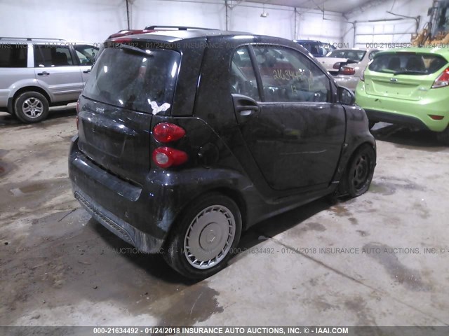 WMEEJ3BA7DK627901 - 2013 SMART FORTWO PURE/PASSION BLACK photo 4