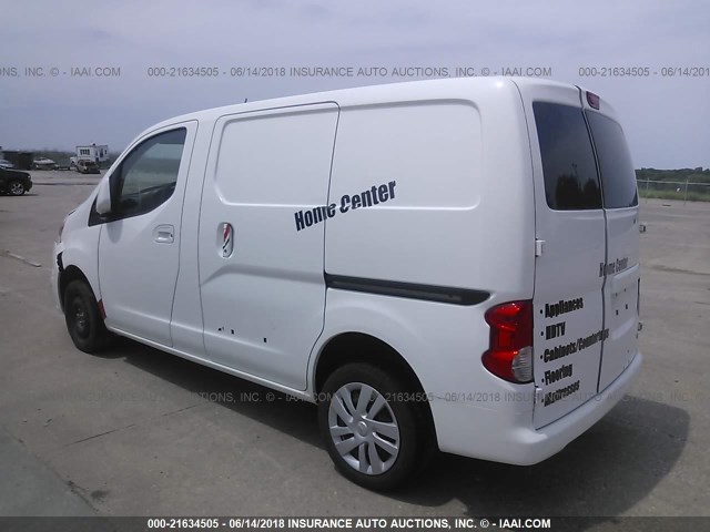 3N63M0YN1FK723873 - 2015 CHEVROLET CITY EXPRESS LS WHITE photo 3