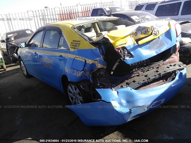 4T1BB46K98U048213 - 2008 TOYOTA CAMRY HYBRID BLUE photo 3