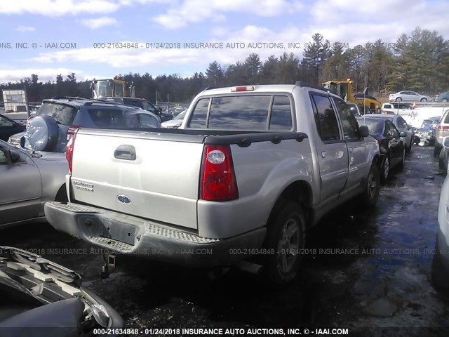 1FMZU77K15UB73999 - 2005 FORD EXPLORER SPORT TR  GRAY photo 4