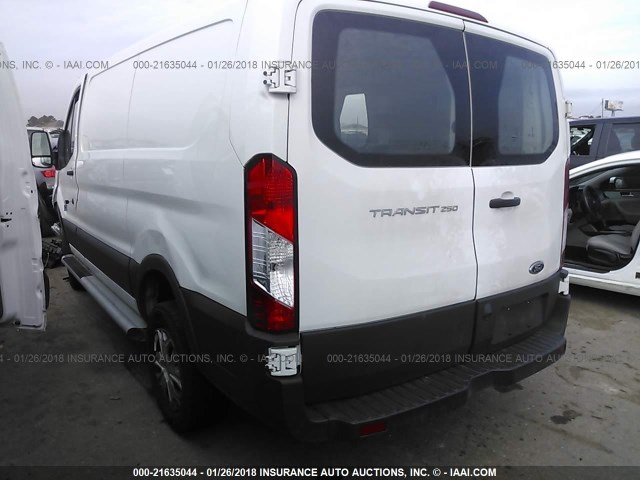 1FTYR1ZM8GKA86807 - 2016 FORD TRANSIT T-250 WHITE photo 3