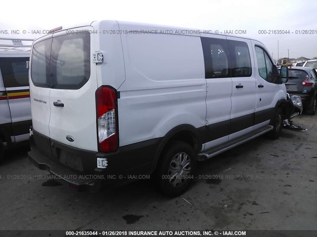 1FTYR1ZM8GKA86807 - 2016 FORD TRANSIT T-250 WHITE photo 4