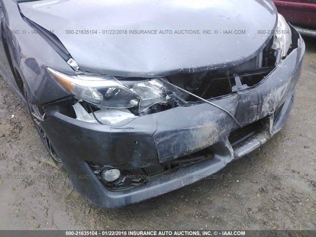 4T1BF1FK1EU348911 - 2014 TOYOTA CAMRY L/SE/LE/XLE 灰色 照片 6