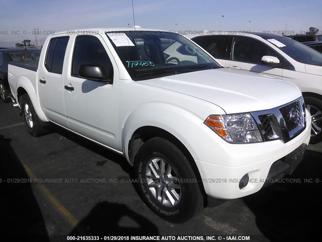 1N6AD0ER4FN751269 - 2015 NISSAN FRONTIER S/SV/SL/PRO-4X WHITE photo 1