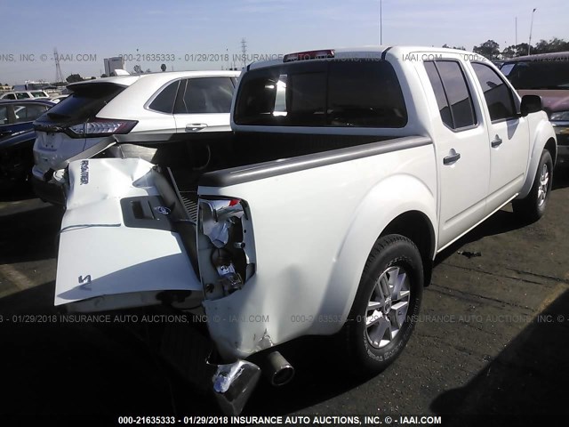 1N6AD0ER4FN751269 - 2015 NISSAN FRONTIER S/SV/SL/PRO-4X WHITE photo 4