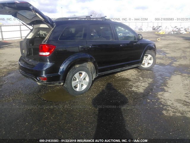 3D4PG1FG9BT534191 - 2011 DODGE JOURNEY MAINSTREET Dark Blue photo 4