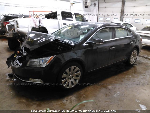 1G4GE5G39FF221451 - 2015 BUICK LACROSSE PREMIUM BLACK photo 2