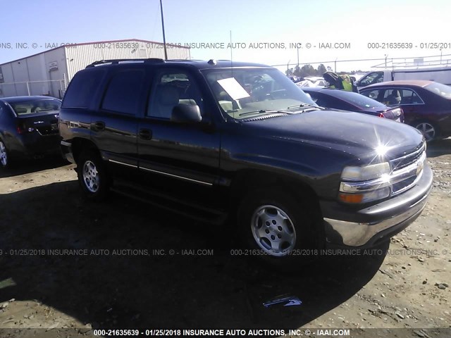 1GNEC13Z94J300821 - 2004 CHEVROLET TAHOE C1500 BLACK photo 1