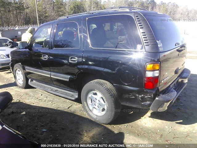 1GNEC13Z94J300821 - 2004 CHEVROLET TAHOE C1500 BLACK photo 3