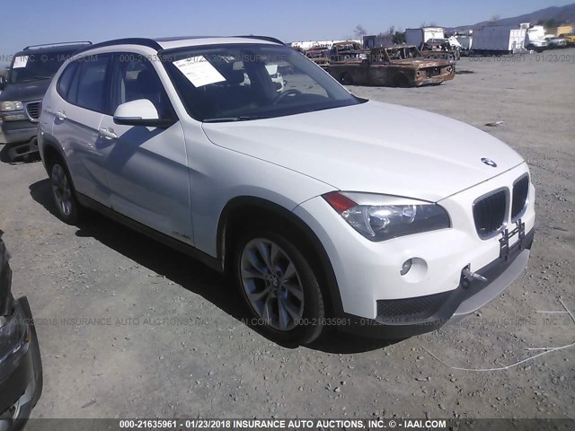 WBAVL1C51EVY17608 - 2014 BMW X1 XDRIVE28I WHITE photo 1