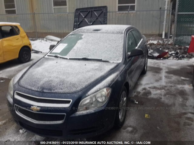 1G1ZB5EB7AF165463 - 2010 CHEVROLET MALIBU LS 蓝色 照片 2