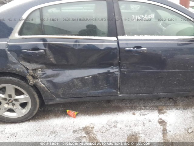 1G1ZB5EB7AF165463 - 2010 CHEVROLET MALIBU LS 蓝色 照片 6