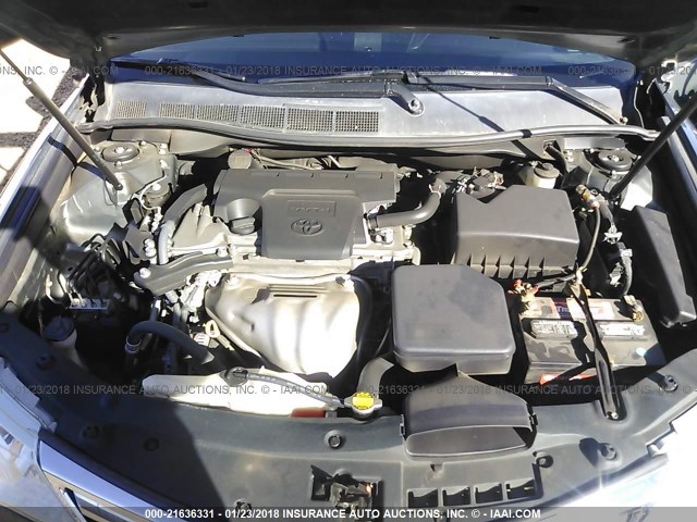 4T1BF1FK8CU628547 - 2012 TOYOTA CAMRY SE/LE/XLE Сұр фото 10