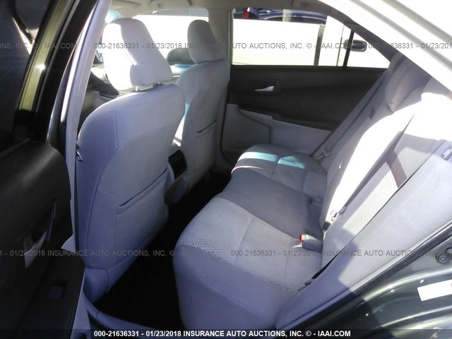 4T1BF1FK8CU628547 - 2012 TOYOTA CAMRY SE/LE/XLE Сұр фото 8