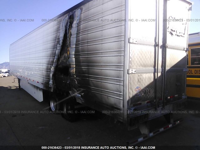 1UYVS2531FU234021 - 2015 UTILITY TRAILER MFG REEFER  WHITE photo 3