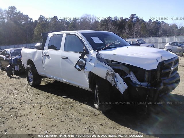 3C6TR4CT1EG105642 - 2014 RAM 2500 ST WHITE photo 1