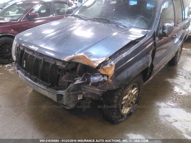 1J4GW48S04C371801 - 2004 JEEP GRAND CHEROKEE LAREDO/COLUMBIA/FREEDOM 蓝色 照片 6