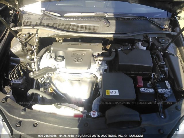 4T1BF1FK7HU766362 - 2017 TOYOTA CAMRY LE/XLE/SE/XSE Schwarz Foto 10