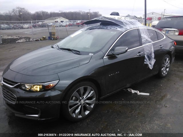 1G1ZH5SXXGF275933 - 2016 CHEVROLET MALIBU LTZ 黑色 照片 2