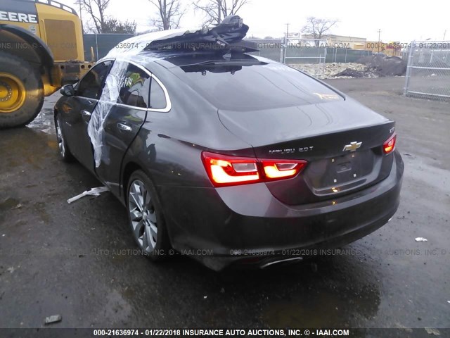 1G1ZH5SXXGF275933 - 2016 CHEVROLET MALIBU LTZ 黑色 照片 3