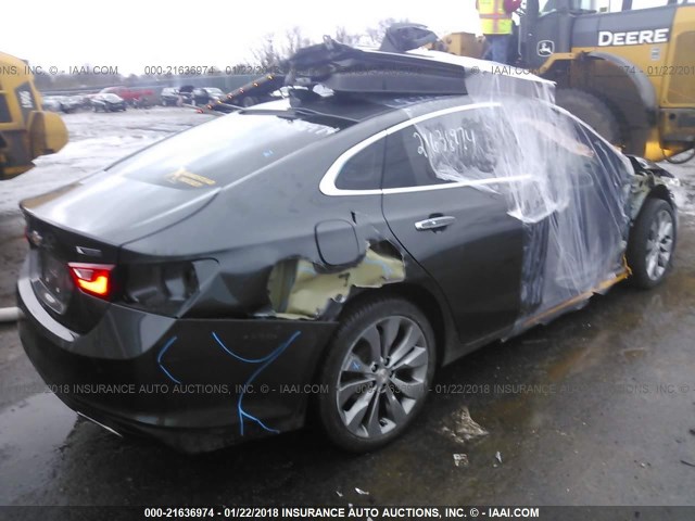 1G1ZH5SXXGF275933 - 2016 CHEVROLET MALIBU LTZ 黑色 照片 4