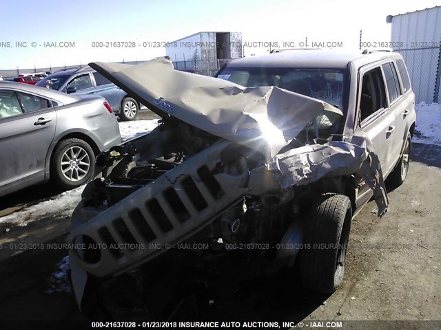 1C4NJRFB2HD206229 - 2017 JEEP PATRIOT LATITUDE BEIGE photo 6