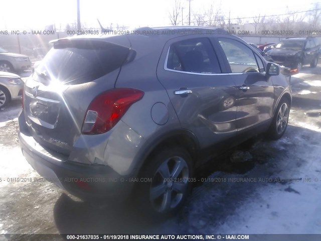 KL4CJCSB1DB209133 - 2013 BUICK ENCORE GOLD photo 4