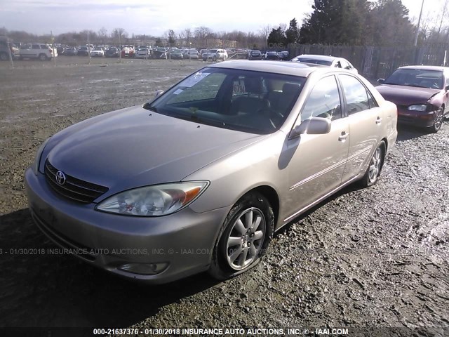 4T1BE30KX4U801316 - 2004 TOYOTA CAMRY LE/XLE/SE ბეჟი ფოტო 2