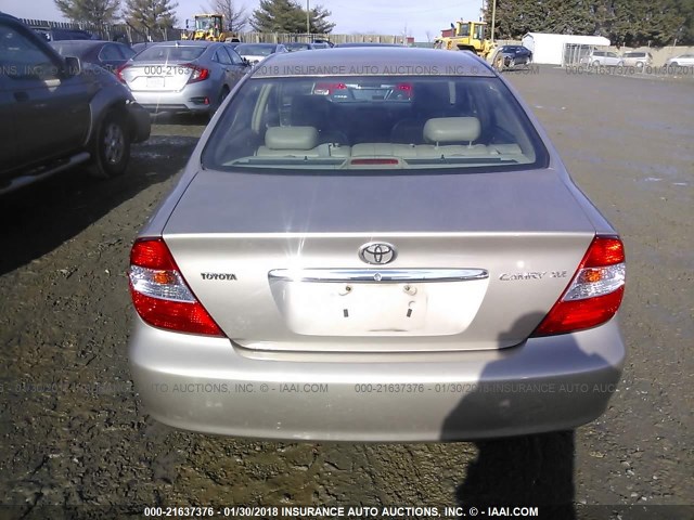 4T1BE30KX4U801316 - 2004 TOYOTA CAMRY LE/XLE/SE ბეჟი ფოტო 6