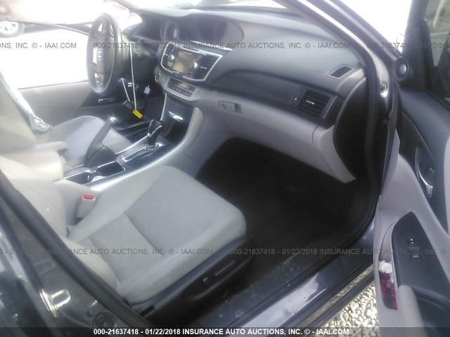 1HGCR3F84DA016382 - 2013 HONDA ACCORD EXL GRAY photo 5