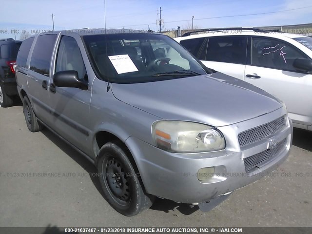 1GNDV23W87D137194 - 2007 CHEVROLET UPLANDER LS GRAY photo 1