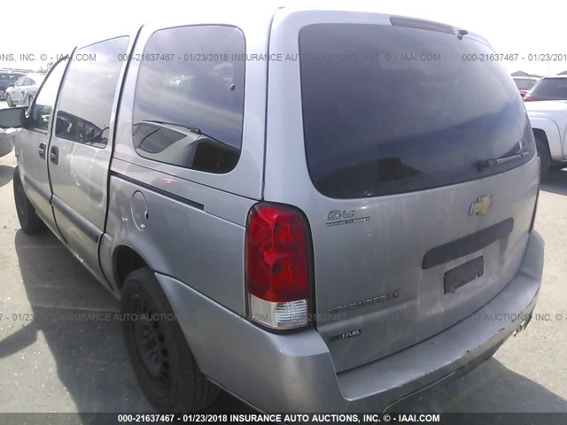 1GNDV23W87D137194 - 2007 CHEVROLET UPLANDER LS GRAY photo 3
