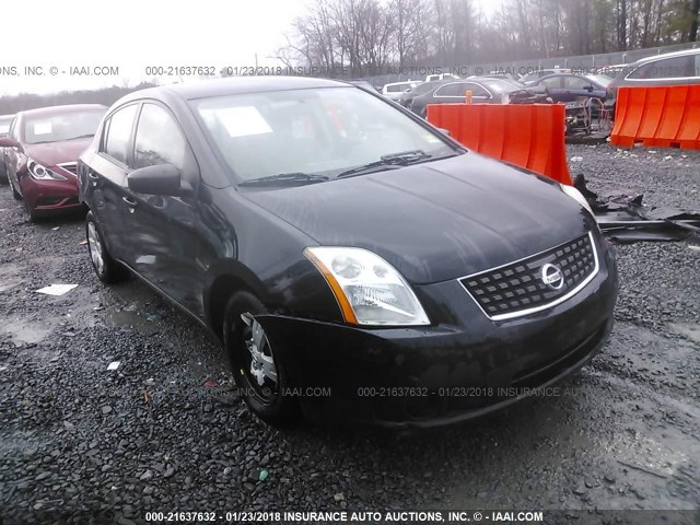 3N1AB61E27L719746 - 2007 NISSAN SENTRA 2.0/2.0S/2.0SL BLACK photo 1