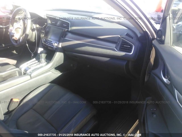 19XFC1F7XHE003664 - 2017 HONDA CIVIC EXL GRAY photo 5