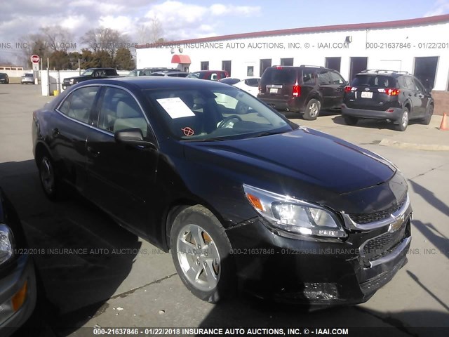 1G11B5SL7EF275090 - 2014 CHEVROLET MALIBU LS 黑色 照片 1