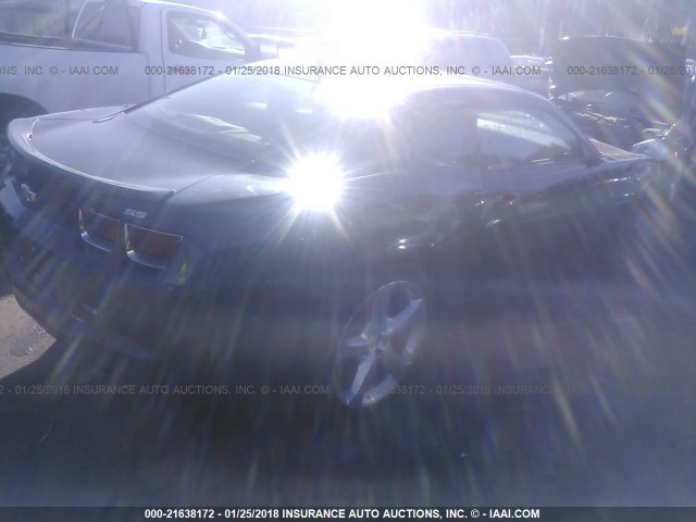 2G1FJ1EJ2D9138089 - 2013 CHEVROLET CAMARO SS Gris foto 4