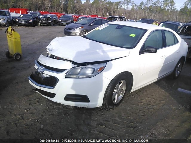 1G11B5SL0EF182816 - 2014 CHEVROLET MALIBU LS 白色 照片 2