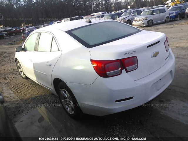 1G11B5SL0EF182816 - 2014 CHEVROLET MALIBU LS 白色 照片 3