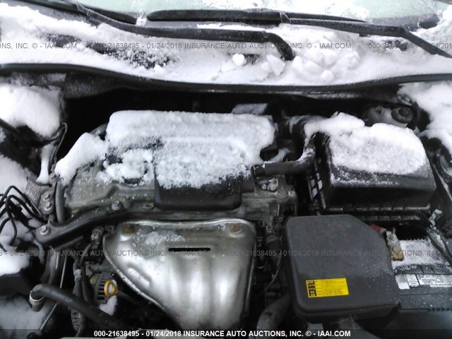 4T1BF1FK4EU327308 - 2014 TOYOTA CAMRY L/SE/LE/XLE 黑色 照片 10