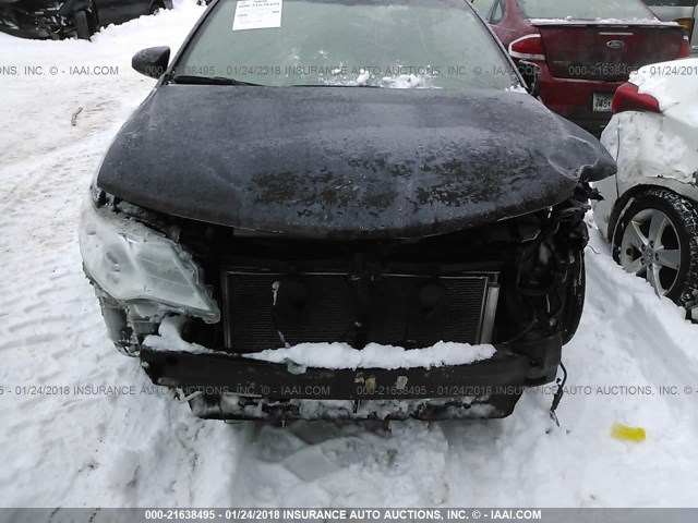 4T1BF1FK4EU327308 - 2014 TOYOTA CAMRY L/SE/LE/XLE 黑色 照片 6