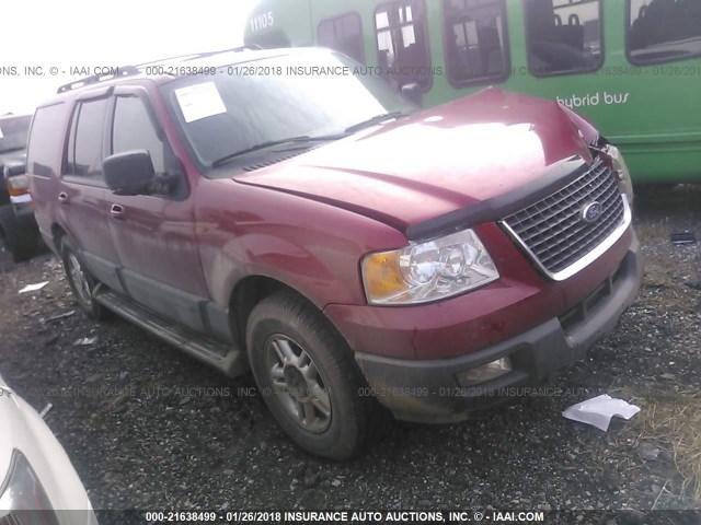 1FMPU16585LA81262 - 2005 FORD EXPEDITION XLT RED photo 1