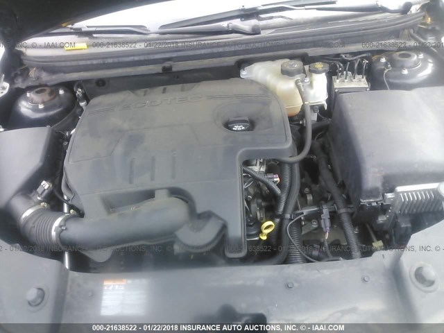 1G1ZC5E01CF229754 - 2012 CHEVROLET MALIBU 1LT 黑色 照片 10