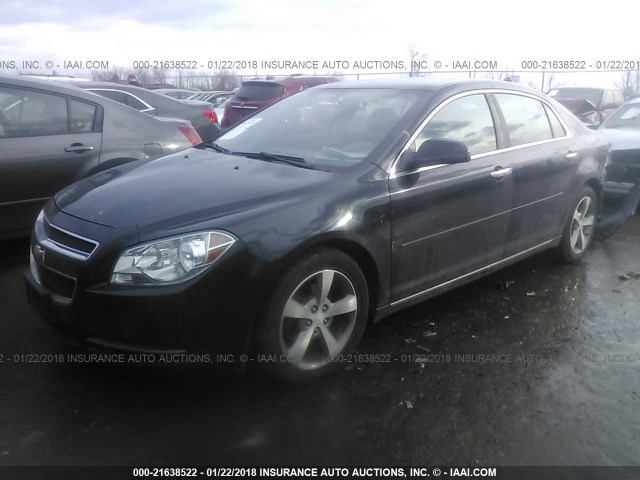 1G1ZC5E01CF229754 - 2012 CHEVROLET MALIBU 1LT 黑色 照片 2